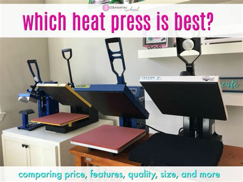 heat press silhouette|best heat press for crafters.